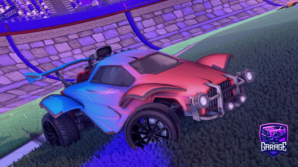 A Rocket League car design from Addmetotradeplzzz
