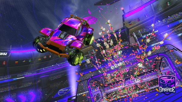 A Rocket League car design from Tornado_453