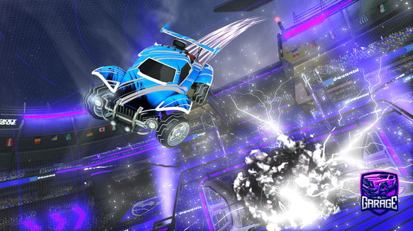 A Rocket League car design from gtvurt