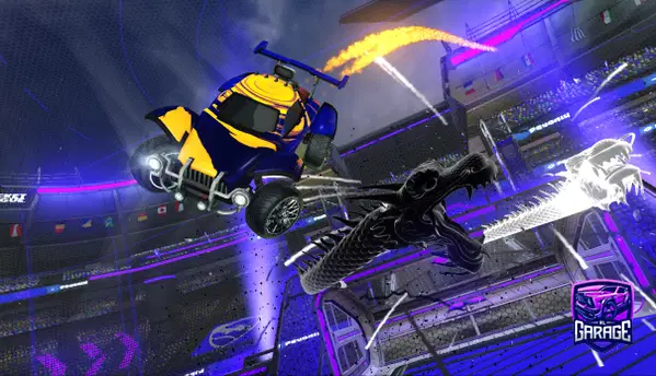 A Rocket League car design from GlassySleet6538