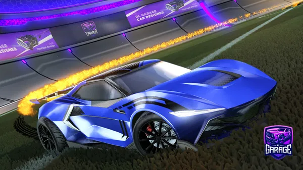 A Rocket League car design from Joker1746