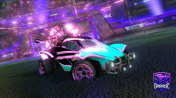 A Rocket League car design from ObliteroiD