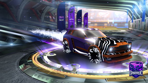 A Rocket League car design from ghost_Babir86