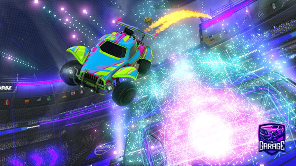 A Rocket League car design from ITechIGD