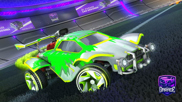 A Rocket League car design from mm5mm5454