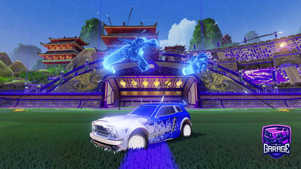 A Rocket League car design from Tiger_Seb271210