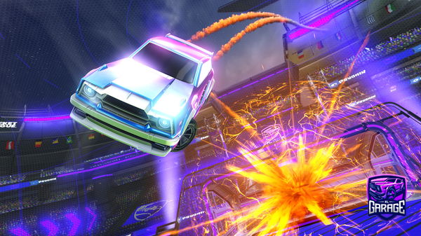 A Rocket League car design from timeo_gaming2