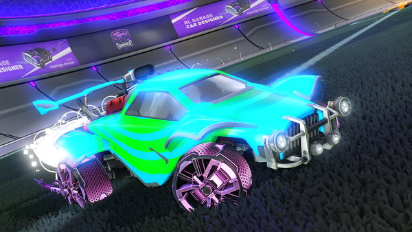 A Rocket League car design from Shooteo2313