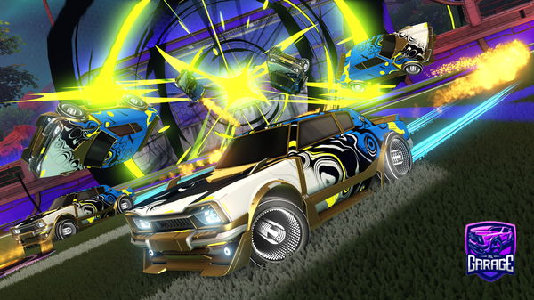 A Rocket League car design from mikadabeast