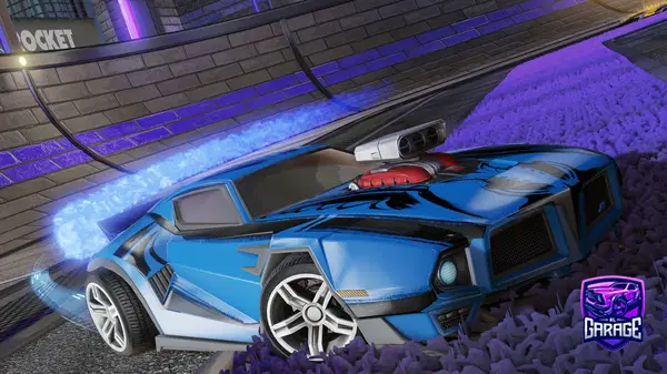 A Rocket League car design from Lucazl5