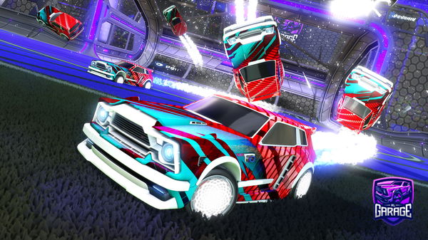 A Rocket League car design from Daniela_BK