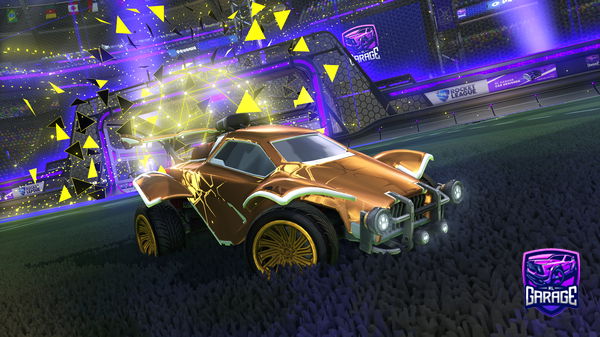 A Rocket League car design from evaniki