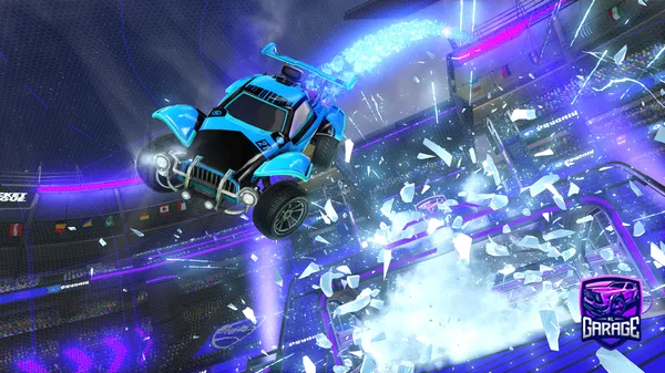 A Rocket League car design from Zirered