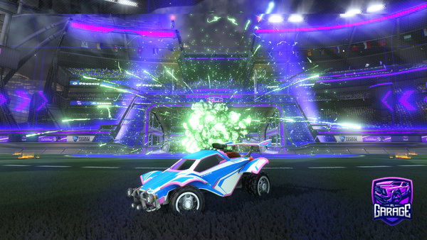 A Rocket League car design from Map1e
