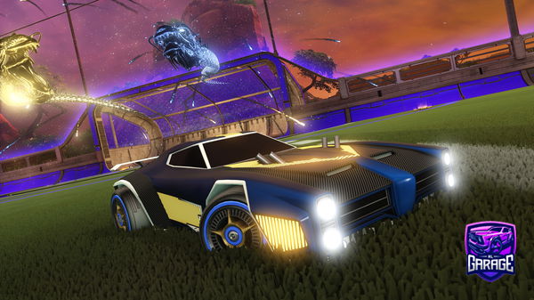 A Rocket League car design from Mo_Official