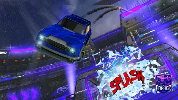 A Rocket League car design from Okuxbox