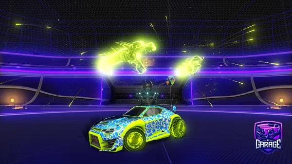 A Rocket League car design from Thegtagirl68