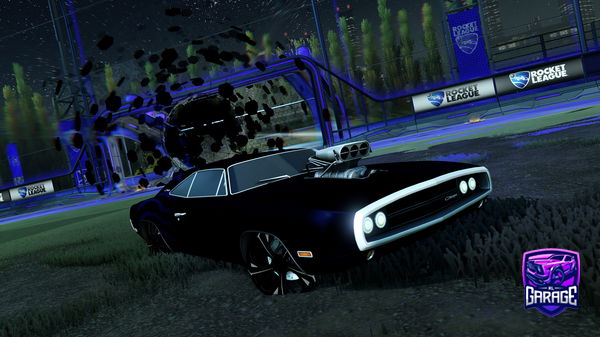 A Rocket League car design from raven10