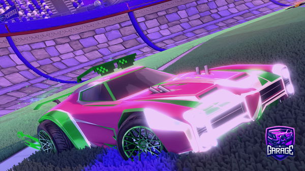 A Rocket League car design from MagicEagleYT