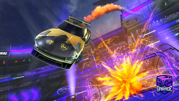 A Rocket League car design from eljodidor