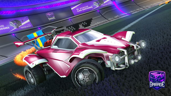 A Rocket League car design from TageB17