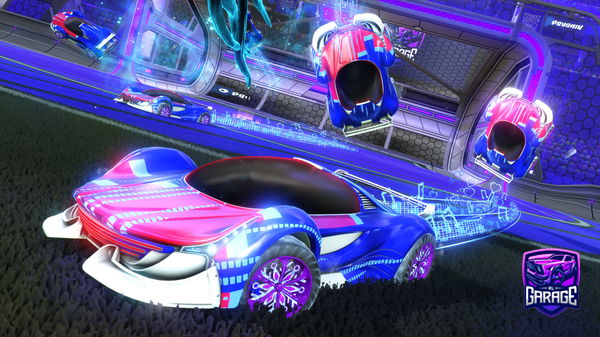 A Rocket League car design from Haid590