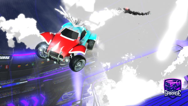 A Rocket League car design from JASONGAMERMOD
