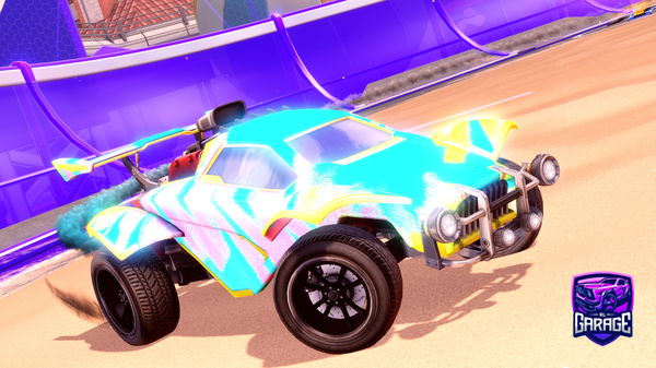 A Rocket League car design from powereset