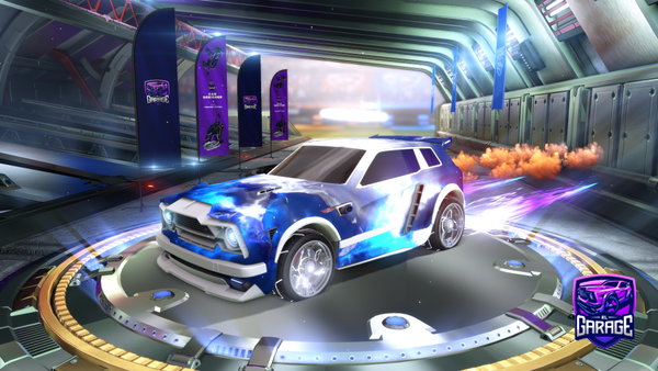 A Rocket League car design from Deahwolf