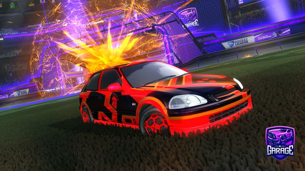 A Rocket League car design from alfiewest91