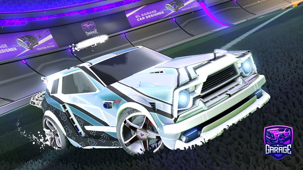 A Rocket League car design from Sharkzi