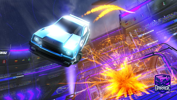 A Rocket League car design from daddy5444