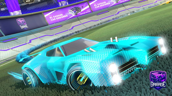 A Rocket League car design from BlockIced