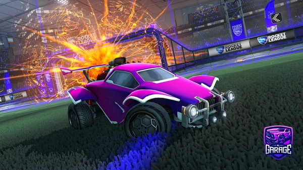 A Rocket League car design from Luke_Playz