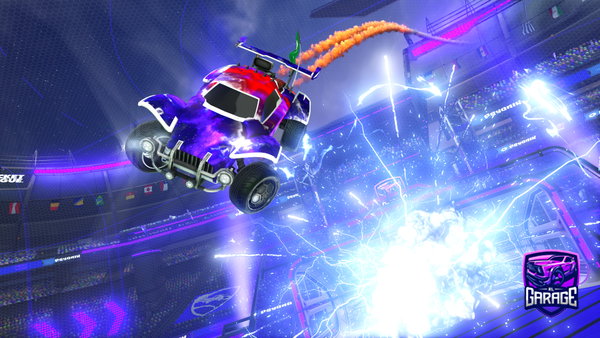 A Rocket League car design from 9d-o