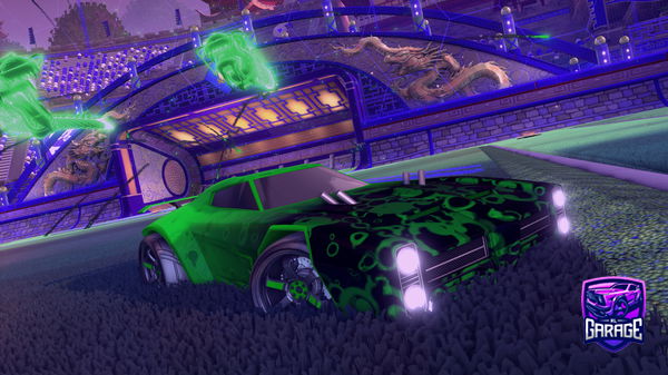 A Rocket League car design from vitrixfrozen56