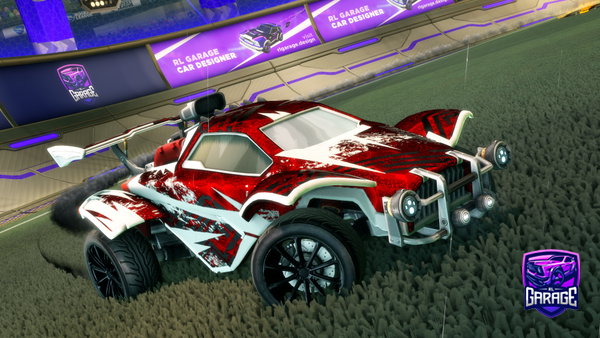 A Rocket League car design from Levyje