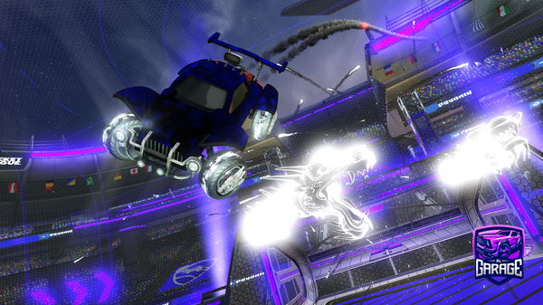 A Rocket League car design from Destr923