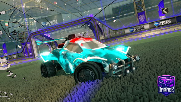 A Rocket League car design from Superprow8