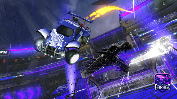 A Rocket League car design from Dwoody97