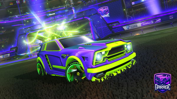 A Rocket League car design from FunkyMunkeyy