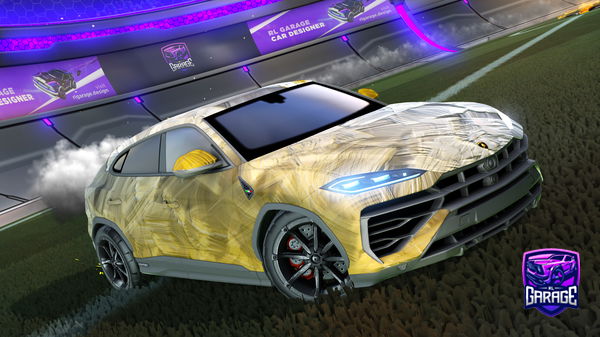 A Rocket League car design from McBigTony