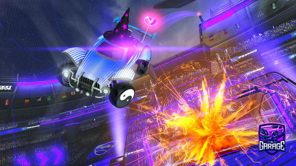 A Rocket League car design from Emimotal