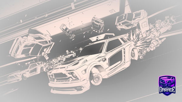 A Rocket League car design from YaBoiBlu01