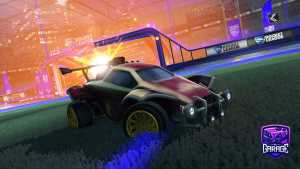 A Rocket League car design from SirTechno
