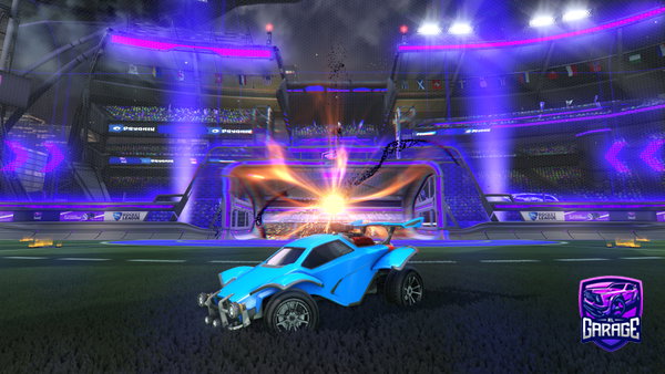 A Rocket League car design from Nerfman7038