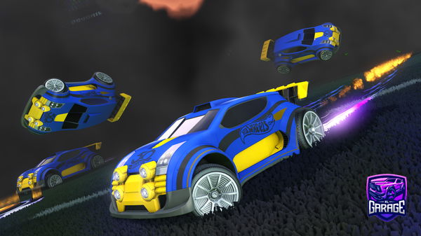 A Rocket League car design from Didi72