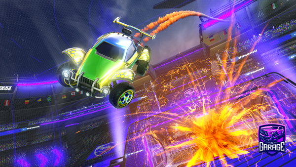 A Rocket League car design from omxgaedits01