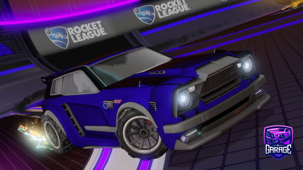 A Rocket League car design from CODE-L3UM4S_exe