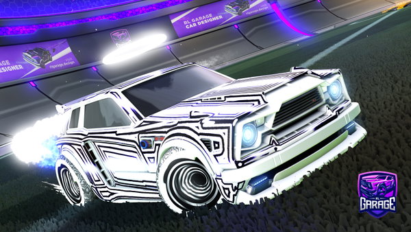 A Rocket League car design from Alejandroswich123
